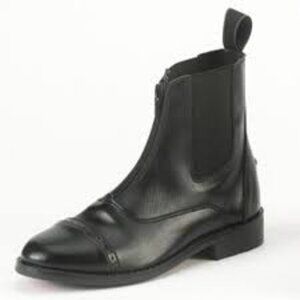 All Weather Zip Paddock Ladies Boots, Black